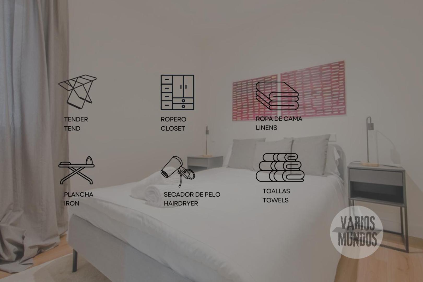 Cozy Apt Para 6Pax A Escasos Metros Del Retiro - Madrid E1 Buitenkant foto